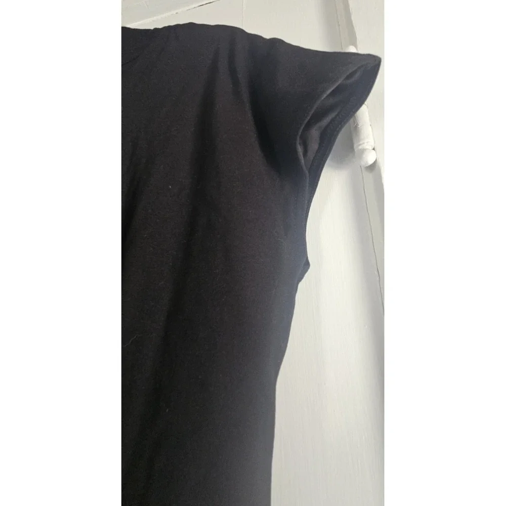 Retro Licious woman 2X BLACK heart-shaped cutout front midi dress